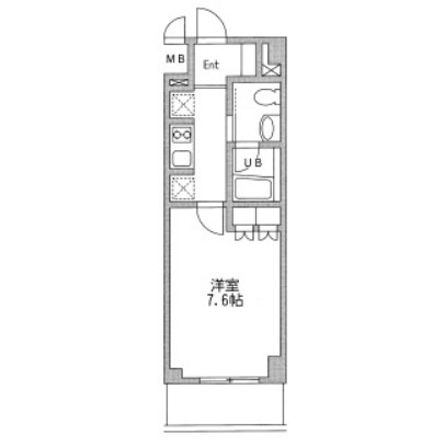 プラウドフラット仙川Ⅱ301号室の図面