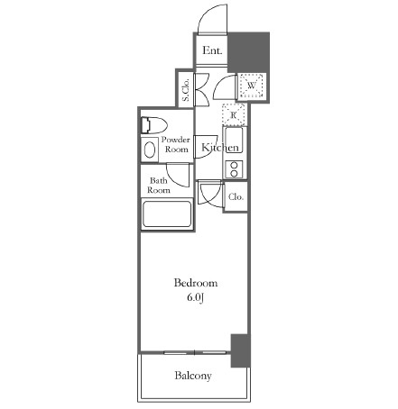 プレミアステージ笹塚202号室の図面