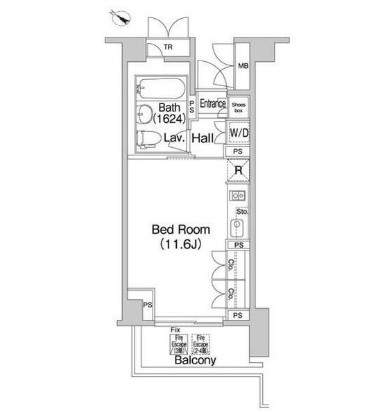 Ｂｒｉｌｌｉａ代官山プレステージ203号室の図面