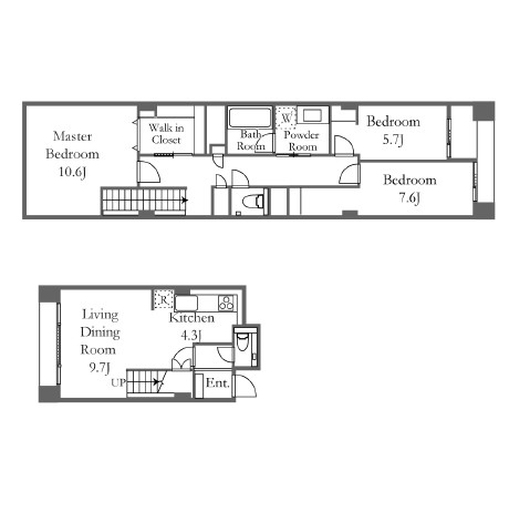 品川プリンス・レジデンス1312号室の図面