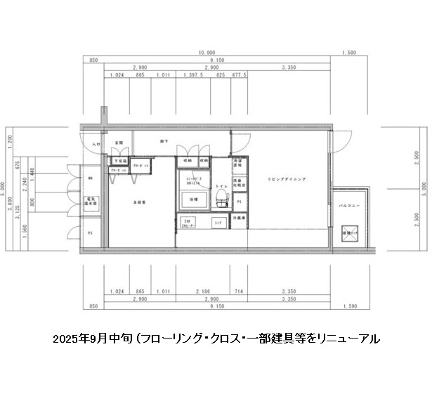 プライムアーバン市谷仲之町507号室の図面