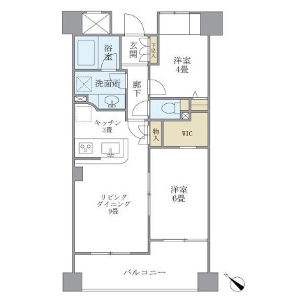 エーデルブルク302号室の図面