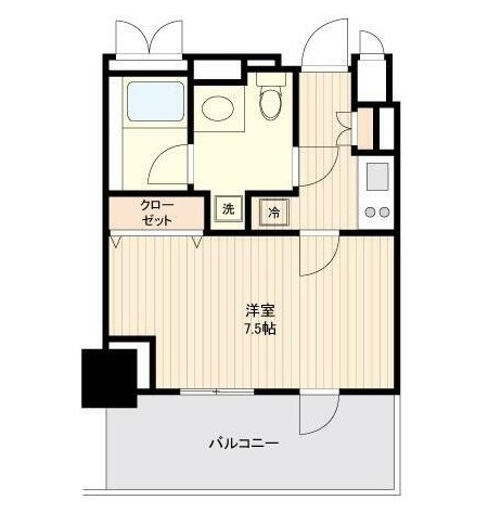 ドゥーエ幡ヶ谷402号室の図面