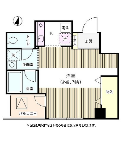 ＴＫＲ神田多町502号室の図面