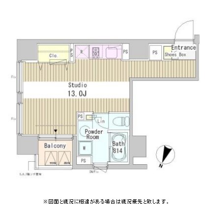 アーバンキューブ九段南504号室の図面