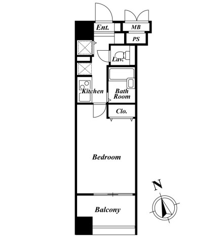 ＨＦ南麻布レジデンス1102号室の図面