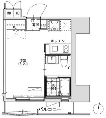 グランディオール広尾テラス903号室の図面