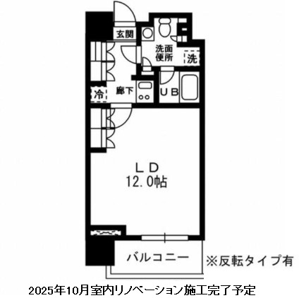 レジディア杉並方南町903号室の図面