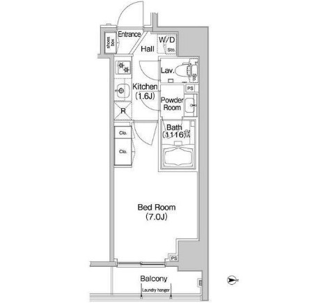 コンフォリア錦糸町304号室の図面