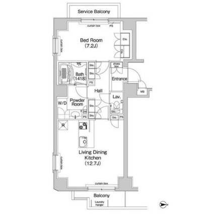 コンフォリア九段901号室の図面