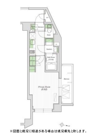 アーバネックス原宿301号室の図面
