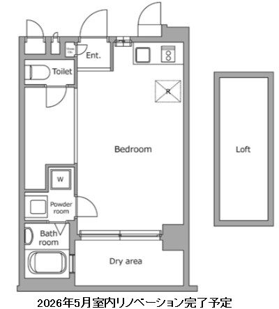 レジディア代々木Ⅱ103号室の図面