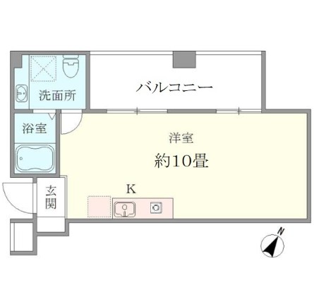 ブレグレイス参宮橋310号室の図面